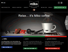 Tablet Screenshot of miko-curacao.com